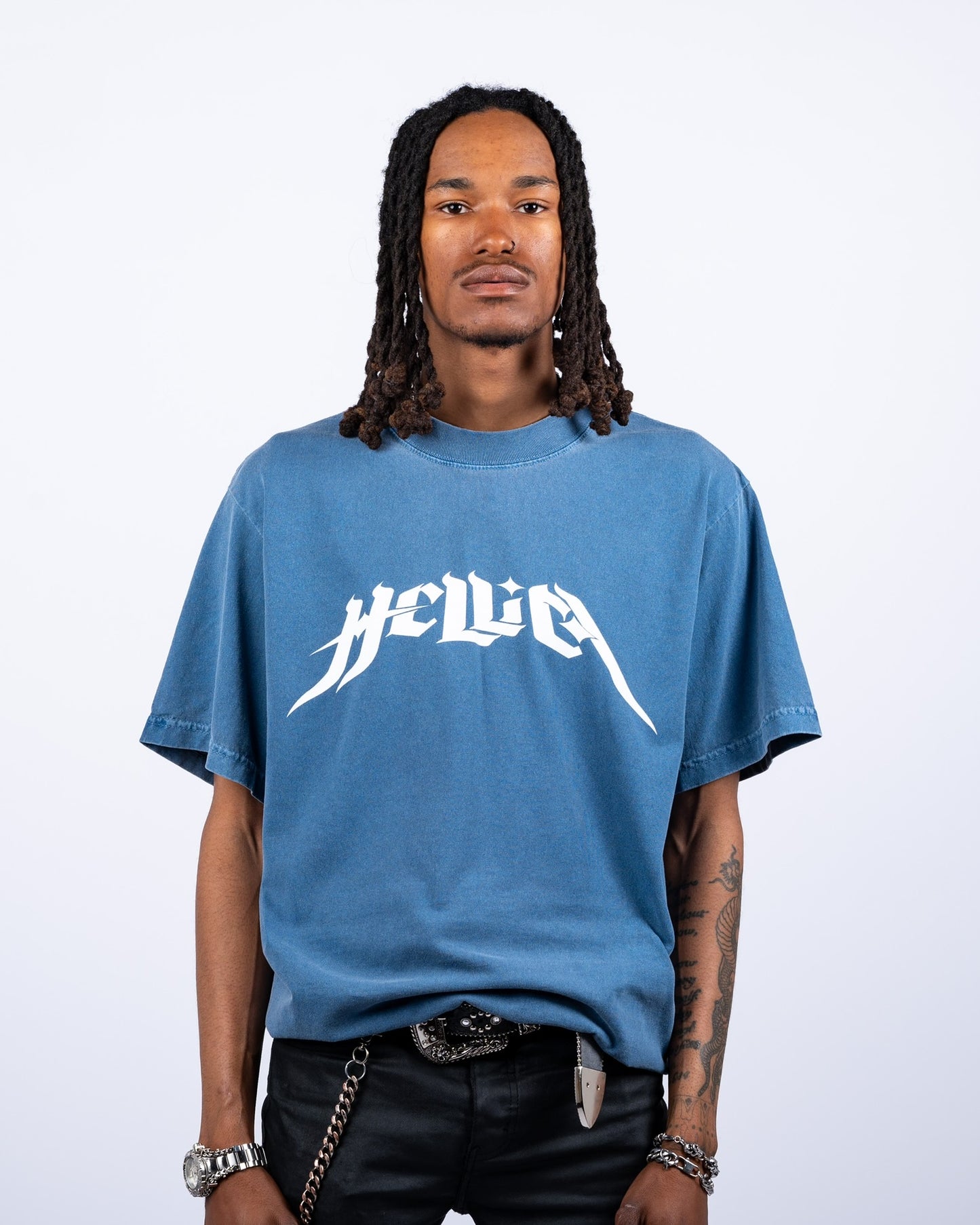 Blu Metallica Tee